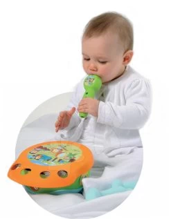 Tambourin Cotoons Smoby Orchester Mit Musikinstrumenten Ab 12 Monaten -Smoby 211125 d smoby tamburina
