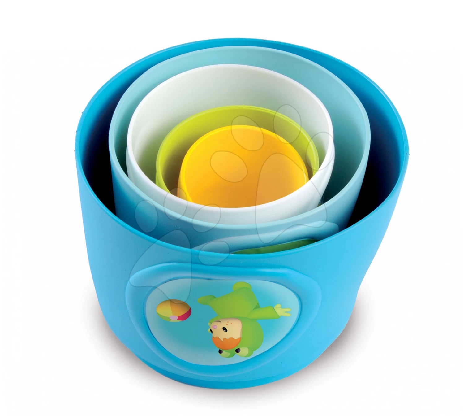 Happy Cup Cotoons Smoby Becher Zum Basteln 5 Stück Blau Ab 12 Monaten 3 Happy Cup Cotoons Smoby Becher Zum Basteln 5 Stück Blau Ab 12 Monaten – Bild 3