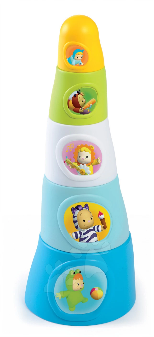 Happy Cup Cotoons Smoby Becher Zum Basteln 5 Stück Blau Ab 12 Monaten 4 Happy Cup Cotoons Smoby Becher Zum Basteln 5 Stück Blau Ab 12 Monaten – Bild 4