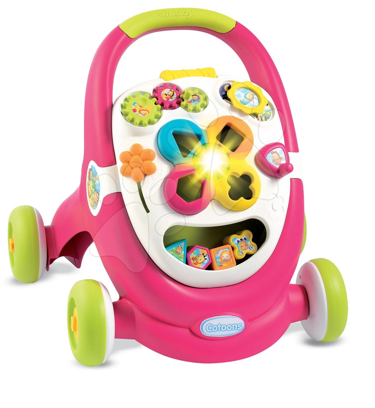 Set Karussell über Dem Kinderbett Star Cotoons 2v1 Smoby Mit Eulen Und Didaktische Lauflernhilfe Mit Licht Und Ton (blau / Pink) 6 Set Karussell über Dem Kinderbett Star Cotoons 2v1 Smoby Mit Eulen Und Didaktische Lauflernhilfe Mit Licht Und Ton (blau / Pink) – Bild 6