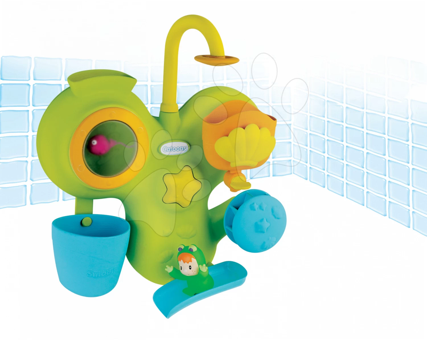 Set Didaktischer Tisch Activity Table Cotoons Smoby Mit Ton Und Licht Und Ein Wasserpark In Der Badewanne Mit Rutsche 8 Set Didaktischer Tisch Activity Table Cotoons Smoby Mit Ton Und Licht Und Ein Wasserpark In Der Badewanne Mit Rutsche – Bild 8
