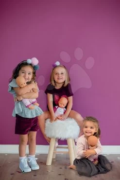 Puppenwagen-Set DeLuxe Pastell Maxi Cosi&Quinny Sport Grey 3in1 Smoby Und Mit Einer Violette Baby Nurse Puppe Und 2 Kleidern -Smoby 220102 b smoby babika 4