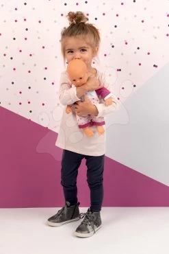 SMOBY Baby Nurse Gold Edition Puppenwickelwagen-Set Mit Kinderbett Und Puppe 32 Cm Ab 18 Monaten -Smoby 220102 c smoby babika 17