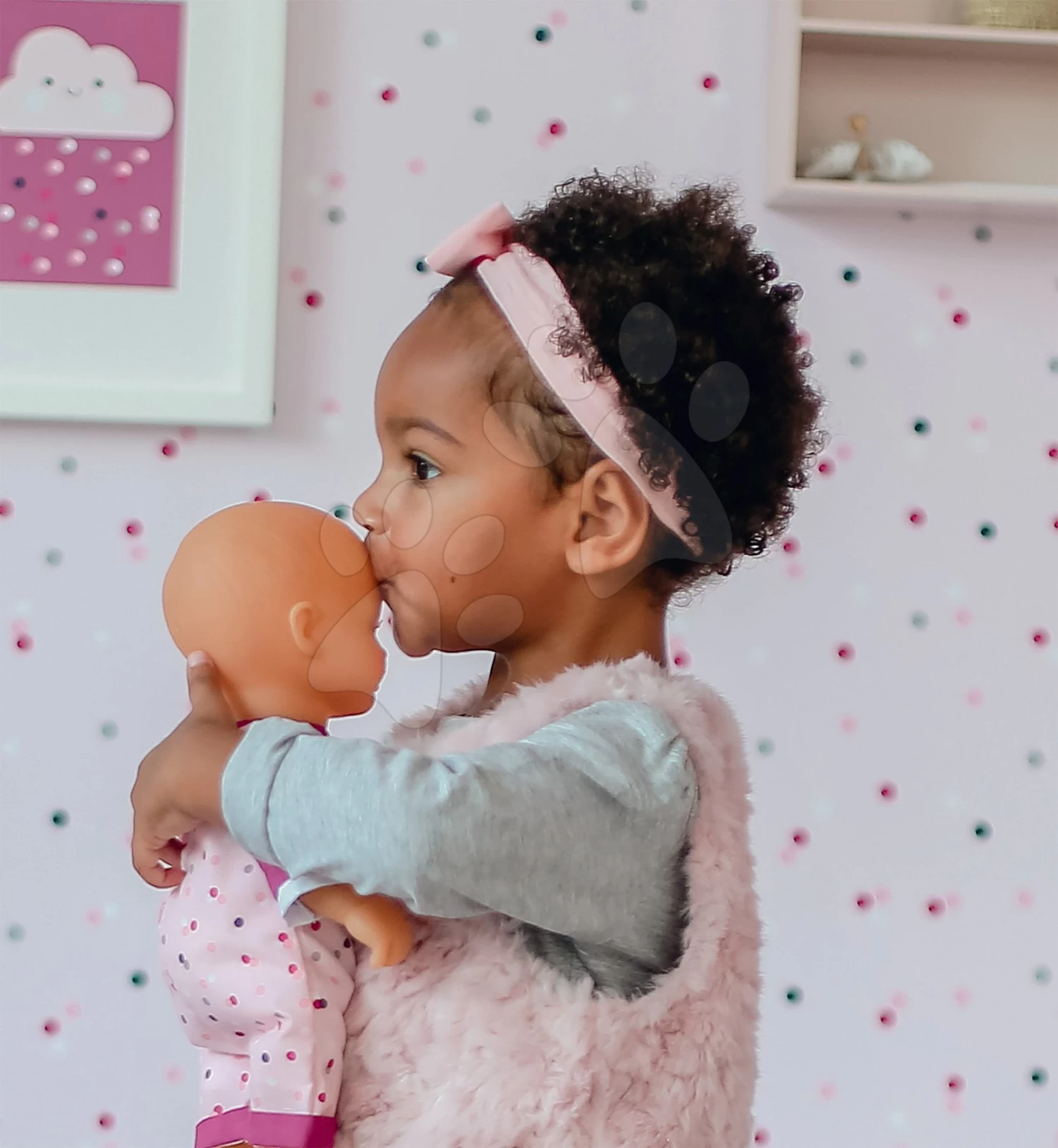 Puppenhaus-Set Violette Baby Nurse Large Doll's Play Center Smoby Und Buggy-Wagen Mit Puppe Und Ergonomischem Träger 17 Puppenhaus-Set Violette Baby Nurse Large Doll's Play Center Smoby Und Buggy-Wagen Mit Puppe Und Ergonomischem Träger – Bild 17