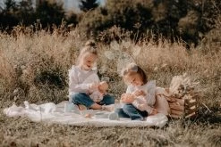 Set Spielhaus Für Die Puppe Large Doll's Play Center Natur D'Amour Baby Nurse Smoby Und Ein Kinderwagen Für Zwillinge Und Ein Esszimmerstuhl Mit Autositz, Eine Schaukel Und Eine 32-cm-Puppe -Smoby 220103 d smoby babika 1