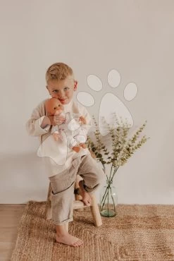 Puppe Natur Baby D'Amour Baby Nurse Smoby Der Weiche Körper Im Pastellfarbenen Overall 32 Cm Ab 18 Mon -Smoby 220103 h smoby babika 1