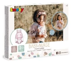 Känguru Für Eine 42 Cm Große Puppe Baby Carrier Natur D'Amour Baby Nurse Smoby Ergonomischer Träger -Smoby 220305 j smoby klokanka 1