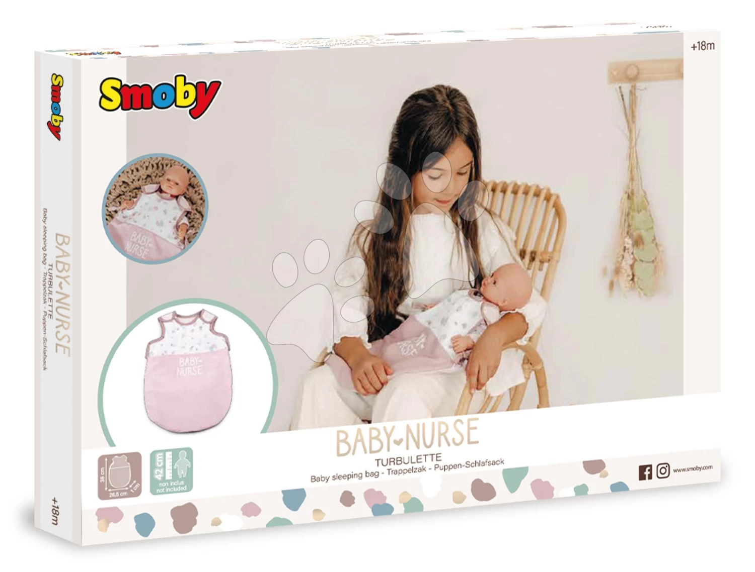 Schlafsack Für Eine 42 Cm Große Puppe Sleep Sacks Natur D'Amour Baby Nurse Smoby Für Kinderbetten Und Kinderwagen Ab 18 Cm 7 Schlafsack Für Eine 42 Cm Große Puppe Sleep Sacks Natur D'Amour Baby Nurse Smoby Für Kinderbetten Und Kinderwagen Ab 18 Cm – Bild 7
