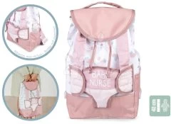 Känguru Mit Rucksack Backpack Natur D'Amour Baby Nurse Smoby Für Eine 42-cm- Puppe Verstellbare Träger Und Tasche Für Eine Flasche -Smoby 220321 d klokanka 1