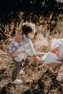 Känguru Mit Rucksack Backpack Natur D'Amour Baby Nurse Smoby Für Eine 42-cm- Puppe Verstellbare Träger Und Tasche Für Eine Flasche -Smoby 220321 h klokanka 1