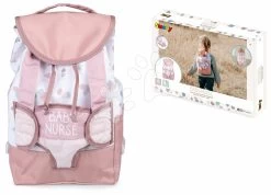Känguru Mit Rucksack Backpack Natur D'Amour Baby Nurse Smoby Für Eine 42-cm- Puppe Verstellbare Träger Und Tasche Für Eine Flasche -Smoby 220321 m klokanka 1