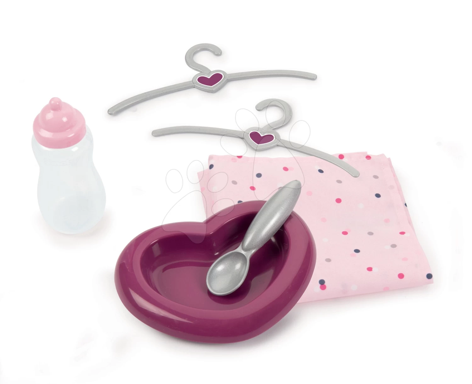 Set Wickelkoffer Mit Puppenbett Und Stuhl Violette Baby Nurse Smoby Und Prinzessinnen-Kosmetiktisch Mit Stuhl 7 Set Wickelkoffer Mit Puppenbett Und Stuhl Violette Baby Nurse Smoby Und Prinzessinnen-Kosmetiktisch Mit Stuhl – Bild 7
