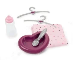 SMOBY Baby Nurse Gold Edition Puppenwickelwagen-Set Mit Kinderbett, Puppe 32 Cm Und Küche Tefal Studio BBQ Ab 18 Monaten -Smoby 220346 c smoby prebalovaci kufrik 3