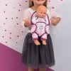 Tragesitz Violette Baby Nurse Smoby Für Eine Puppe Bis 42 Cm Ergonomisch