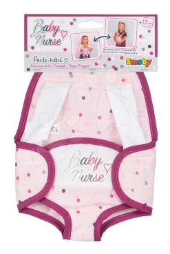 Violette Baby Nurse Smoby Tragetuch Ergonomisch Für Puppen Bis 42 Cm -Smoby 220361 d smoby klokanka