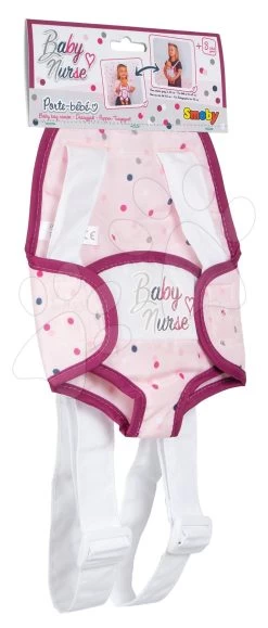 Baby Nurse Violette Smoby Kängurutragetuch Ergonomisch Für Puppen Bis 42 Cm -Smoby 220361 e smoby klokanka 1