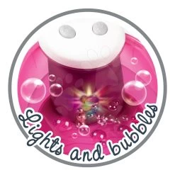 Wanne Mit Fließendem Wasser Elektronisch Violette Baby Nurse Smoby Mit Jacuzzi-Badewanne Und LED-Beleuchtung Für 42 Cm Große Puppe -Smoby 220362 d smoby vanicka 3