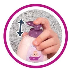 Set Badewanne Mit Fließendem Wasser Elektronisch Violette Baby Nurse Smoby Mit Puppen-Tragetasche Und Esszimmerstuhl 32 Set Badewanne Mit Fließendem Wasser Elektronisch Violette Baby Nurse Smoby Mit Puppen-Tragetasche Und Esszimmerstuhl -Smoby 220362 e smoby vanicka 1