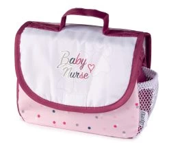 Wickeltasche Mit Windel Violette Baby Nurse Smoby Mit 7 Zubehörteilen Mit Verstellbarem Arm -Smoby 220363 c smoby prebalovacia taska