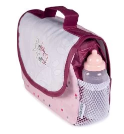 Wickeltasche Mit Windel Violette Baby Nurse Smoby Mit 7 Zubehörteilen Mit Verstellbarem Arm -Smoby 220363 d smoby prebalovacia taska