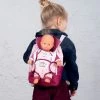 Set Puppenwagen Dreierkombination Powder Pink 3in1 Maxi Cosi&Quinny Smoby Mit Einer Puppe Und Einem Rucksack Mit Einem Tragetuch