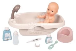 Set Kinderwagen Dreierkombination Powder Pink 3in1 Maxi Cosi & Quinny Smoby Mit Kinderbett Und Badewanne -Smoby 220366 h smoby vanicka