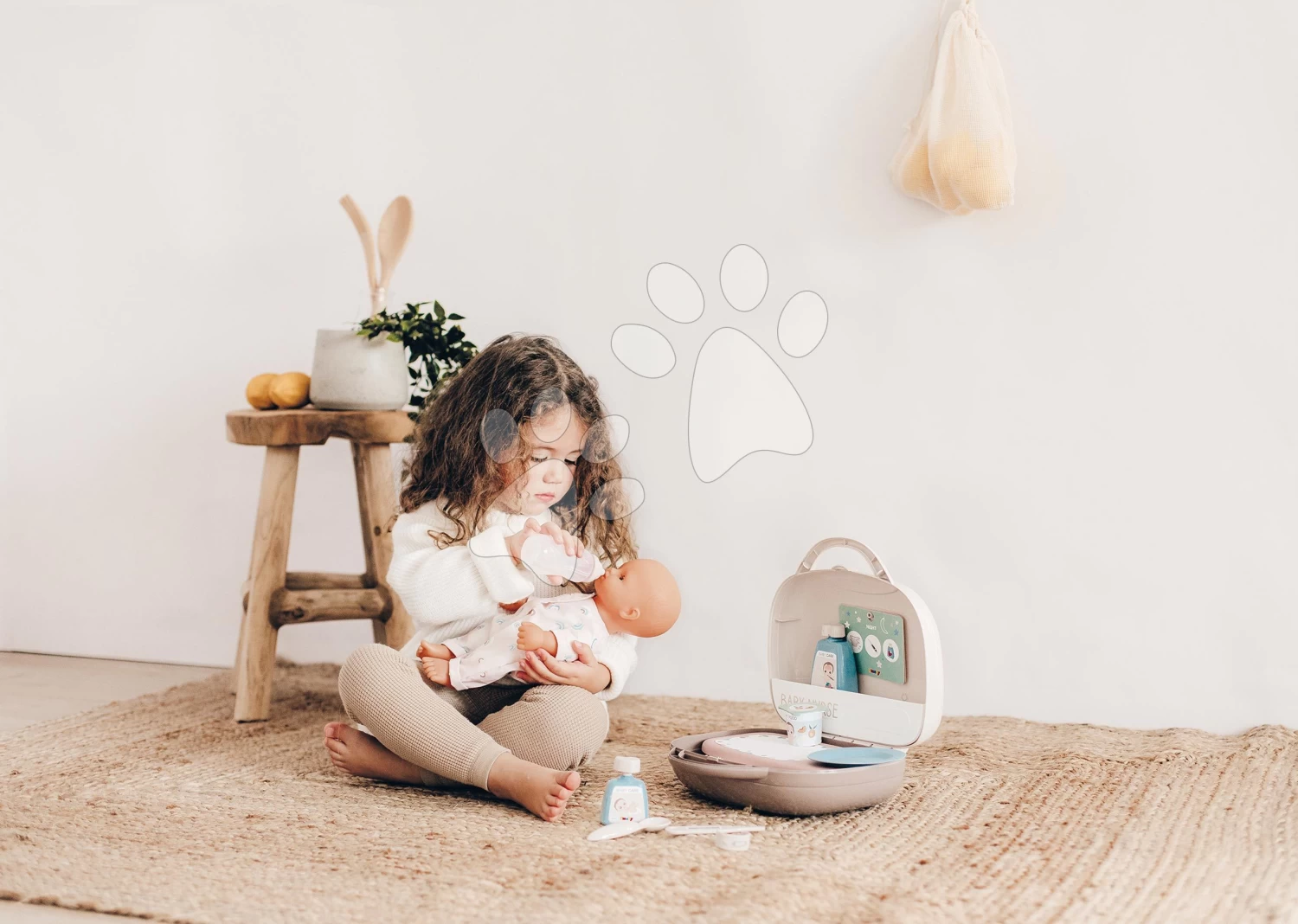 Wickelzubehör Im Köfferchen Vanity Natur D'Amour Baby Nurse Smoby Für Eine Puppe Mit 13 Zubehör SM220367 2 Wickelzubehör Im Köfferchen Vanity Natur D'Amour Baby Nurse Smoby Für Eine Puppe Mit 13 Zubehör SM220367 – Bild 2