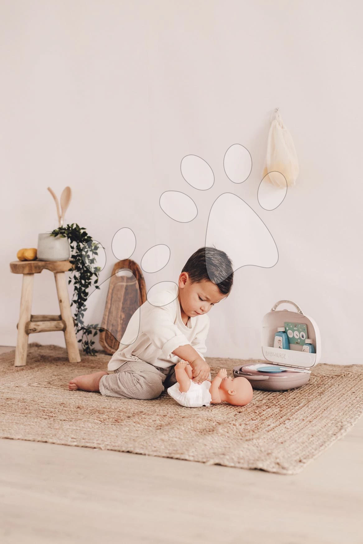 Wickelzubehör Im Köfferchen Vanity Natur D'Amour Baby Nurse Smoby Für Eine Puppe Mit 13 Zubehör SM220367 6 Wickelzubehör Im Köfferchen Vanity Natur D'Amour Baby Nurse Smoby Für Eine Puppe Mit 13 Zubehör SM220367 – Bild 6