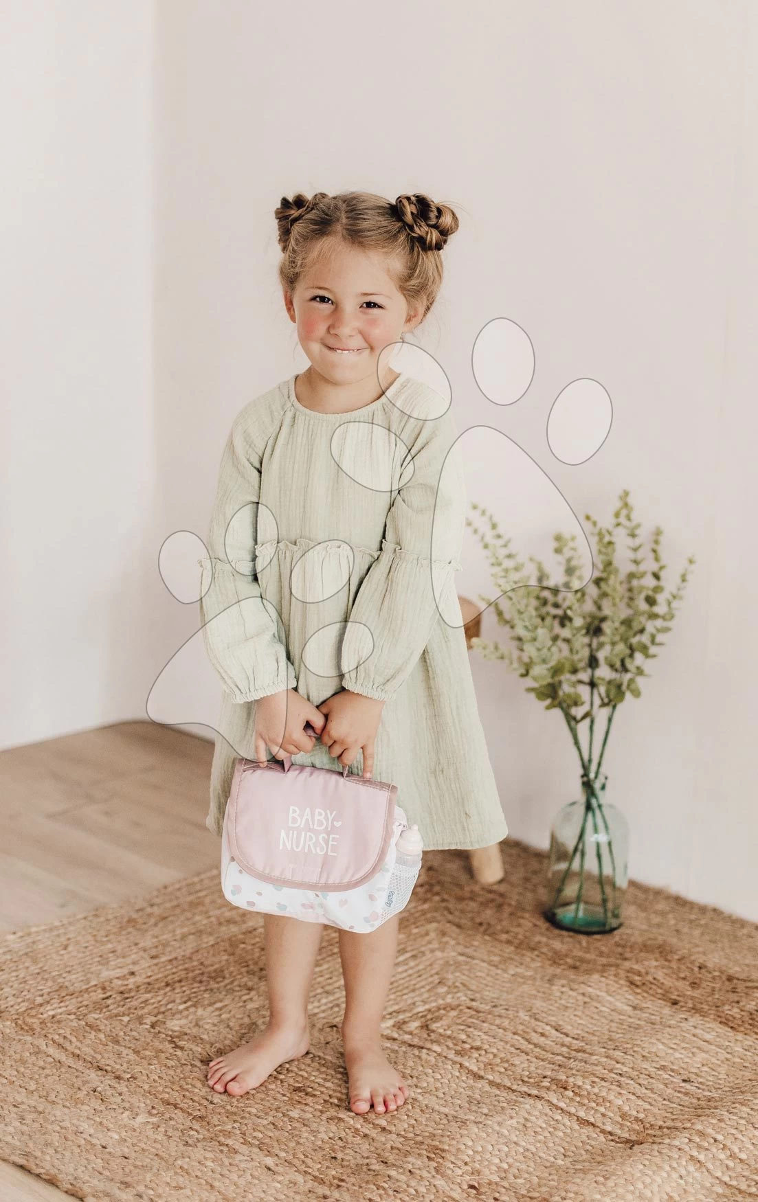 Wickeltasche Mit Windel Changing Bag Natur D'Amour Baby Nurse Smoby Mit 8 Zubehörteilen Für Eine 42 Cm Große Puppe SM220369 2 Wickeltasche Mit Windel Changing Bag Natur D'Amour Baby Nurse Smoby Mit 8 Zubehörteilen Für Eine 42 Cm Große Puppe SM220369 – Bild 2