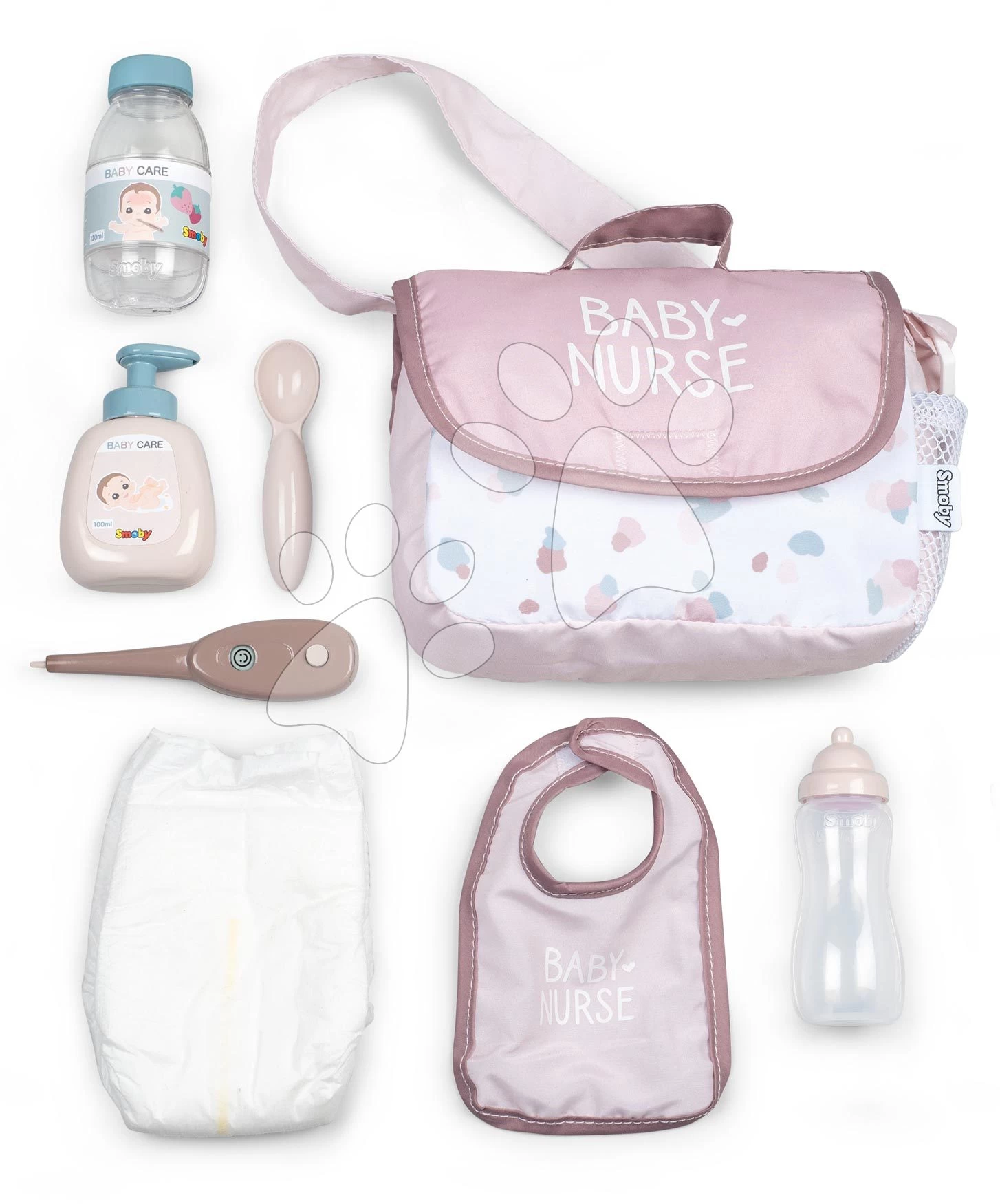Wickeltasche Mit Windel Changing Bag Natur D'Amour Baby Nurse Smoby Mit 8 Zubehörteilen Für Eine 42 Cm Große Puppe SM220369 3 Wickeltasche Mit Windel Changing Bag Natur D'Amour Baby Nurse Smoby Mit 8 Zubehörteilen Für Eine 42 Cm Große Puppe SM220369 – Bild 3
