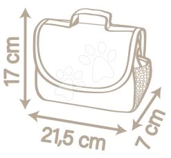Wickeltasche Mit Windel Changing Bag Natur D'Amour Baby Nurse Smoby Mit 8 Zubehörteilen Für Eine 42 Cm Große Puppe SM220369 19 Wickeltasche Mit Windel Changing Bag Natur D'Amour Baby Nurse Smoby Mit 8 Zubehörteilen Für Eine 42 Cm Große Puppe SM220369 -Smoby 220369 i smoby taska