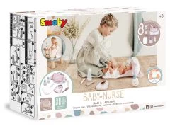 Wickeltasche Mit Windel Changing Bag Natur D'Amour Baby Nurse Smoby Mit 8 Zubehörteilen Für Eine 42 Cm Große Puppe SM220369 21 Wickeltasche Mit Windel Changing Bag Natur D'Amour Baby Nurse Smoby Mit 8 Zubehörteilen Für Eine 42 Cm Große Puppe SM220369 -Smoby 220369 k smoby taska