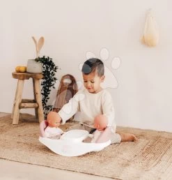 Set Elektronische Küche Mit Waschmaschine Und Bügelbrett Tefal Cleaning Kitchen 360° Smoby Und Ein Kinderwagen Für Zwillinge Mit Einem Esszimmerstuhl SM311050-9 -Smoby 220371 f smoby stolicka