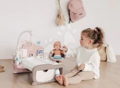 Spielhaus Für Puppe Cocoon Nursery Natur D'Amour Baby Nurse Smoby Tag- Und Nachtzone Mit Elektronischen Funktionen 20 Zubehör -Smoby 220375 b smoby domcek