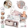 Spielhaus Für Puppe Cocoon Nursery Natur D'Amour Baby Nurse Smoby Tag- Und Nachtzone Mit Elektronischen Funktionen 20 Zubehör