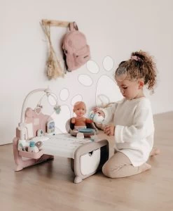 Spielhaus Für Puppe Cocoon Nursery Natur D'Amour Baby Nurse Smoby Tag- Und Nachtzone Mit Elektronischen Funktionen 20 Zubehör -Smoby 220375 i smoby domcek