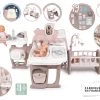 Set Spielhaus Für Die Puppe Large Doll's Play Center Natur D'Amour Baby Nurse Smoby Und Ein Kinderwagen Mit Einer 32 Cm Großen Puppe 220376-1