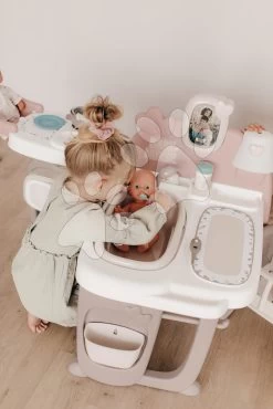 Set Spielhaus Für Die Puppe Large Doll's Play Center Natur D'Amour Baby Nurse Smoby Und Ein Kindersportwagen Mit Einem Känguru Und Einer 32-cm-Puppe 220376-3 39 Set Spielhaus Für Die Puppe Large Doll's Play Center Natur D'Amour Baby Nurse Smoby Und Ein Kindersportwagen Mit Einem Känguru Und Einer 32-cm-Puppe 220376-3 -Smoby 220376 r smoby domcek 7