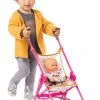 Set Kinderwagen Für Puppe Baby Nurse Smoby Und Puppe Baby Nurse Zlatá Edícia Smoby Ab 24 Monaten
