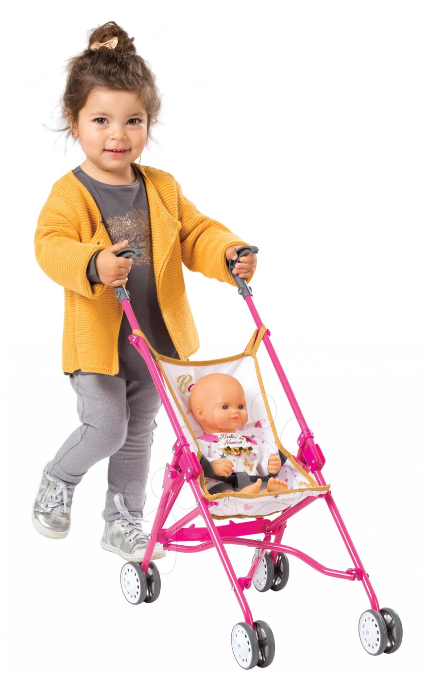 Set Kinderwagen Für Puppe Baby Nurse Smoby Und Puppe Baby Nurse Zlatá Edícia Smoby Ab 24 Monaten 1 Set Kinderwagen Für Puppe Baby Nurse Smoby Und Puppe Baby Nurse Zlatá Edícia Smoby Ab 24 Monaten