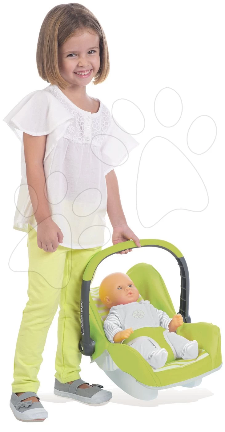 Autositz Für Maxi Cosi & Quinny Smoby Puppe Grün-grau 2 Autositz Für Maxi Cosi & Quinny Smoby Puppe Grün-grau – Bild 2