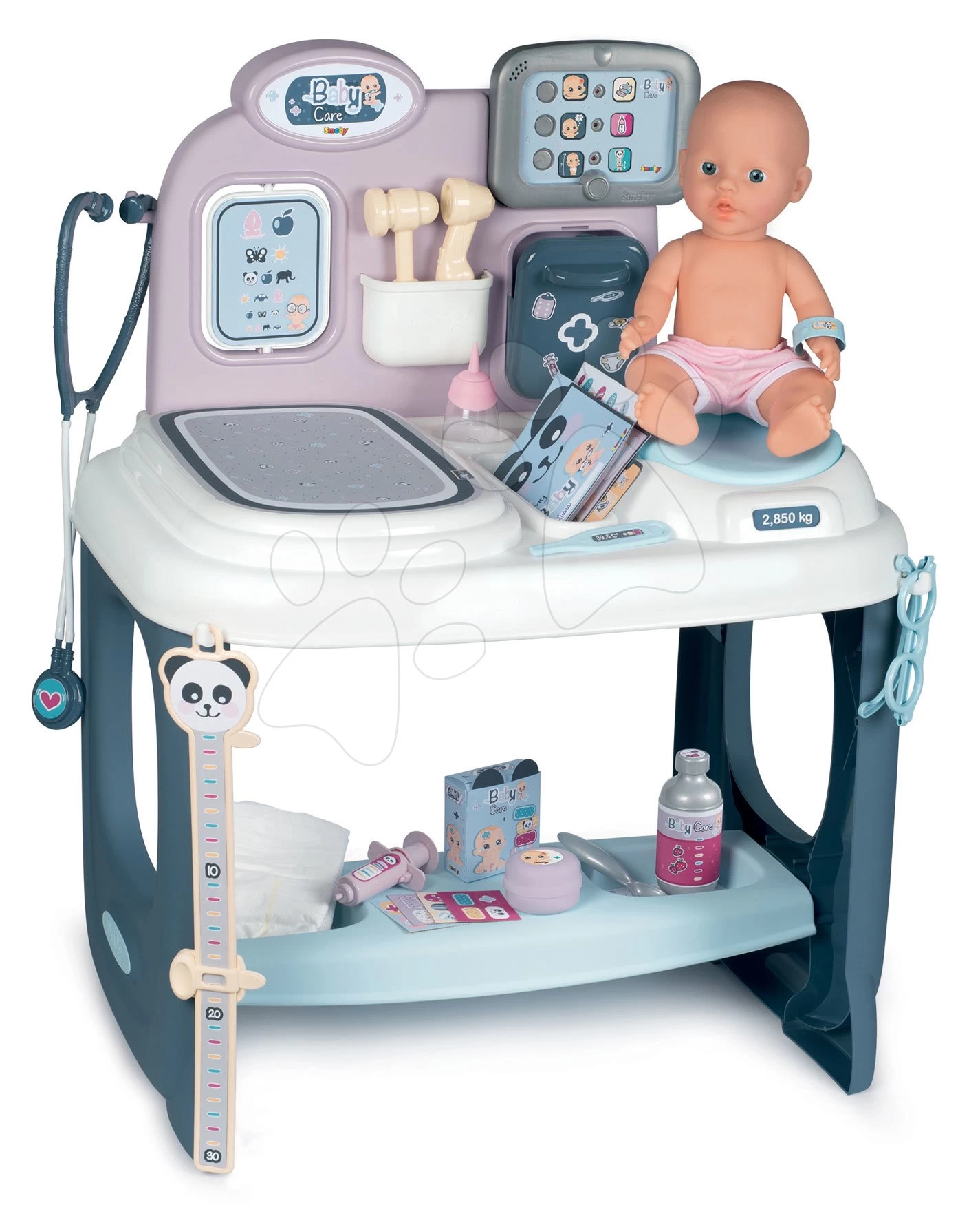 Set Spielhaus Für Die Puppe Large Doll's Play Center Natur D'Amour Baby Nurse Smoby Und Eine Arzttheke Mit Einer 30 Cm Großen Puppe Und Einem Schlafsack 220376-6 1 Set Spielhaus Für Die Puppe Large Doll's Play Center Natur D'Amour Baby Nurse Smoby Und Eine Arzttheke Mit Einer 30 Cm Großen Puppe Und Einem Schlafsack 220376-6