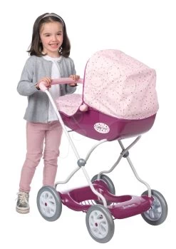 Violette Baby Nurse Large Doll's Play Center Smoby Und Puppenwagen Deep Big Violette Für 42 Cm Puppe -Smoby 250403 c smoby kocik
