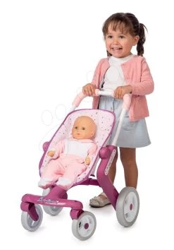 Puppenkoffer-Set Baby Nurse Smoby Puppe Mit Kleid 32 Cm Und Sportwagen Für Die Puppe (53,5 Cm Griff) -Smoby 251203 b smoby kocik 4