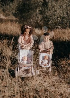 Sportwagen Mit Textilbezug Pop Pushchair Natur D'Amour Baby Nurse Smoby Mit Schwenkrädern Für Eine 42 Cm Große Puppe, Griffhöhe 54 Cm Ab 18 Monaten SM251218 -Smoby 251218 h smoby kocik