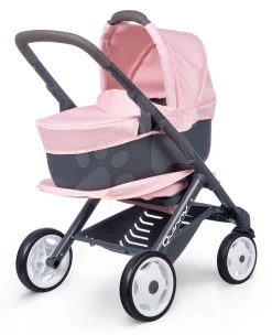 Set Puppenwagen Dreierkombination Powder Pink 3in1 Maxi Cosi&Quinny Smoby Mit Einer Puppe Und Einem Rucksack Mit Einem Tragetuch -Smoby 253117 b smoby kocik 11