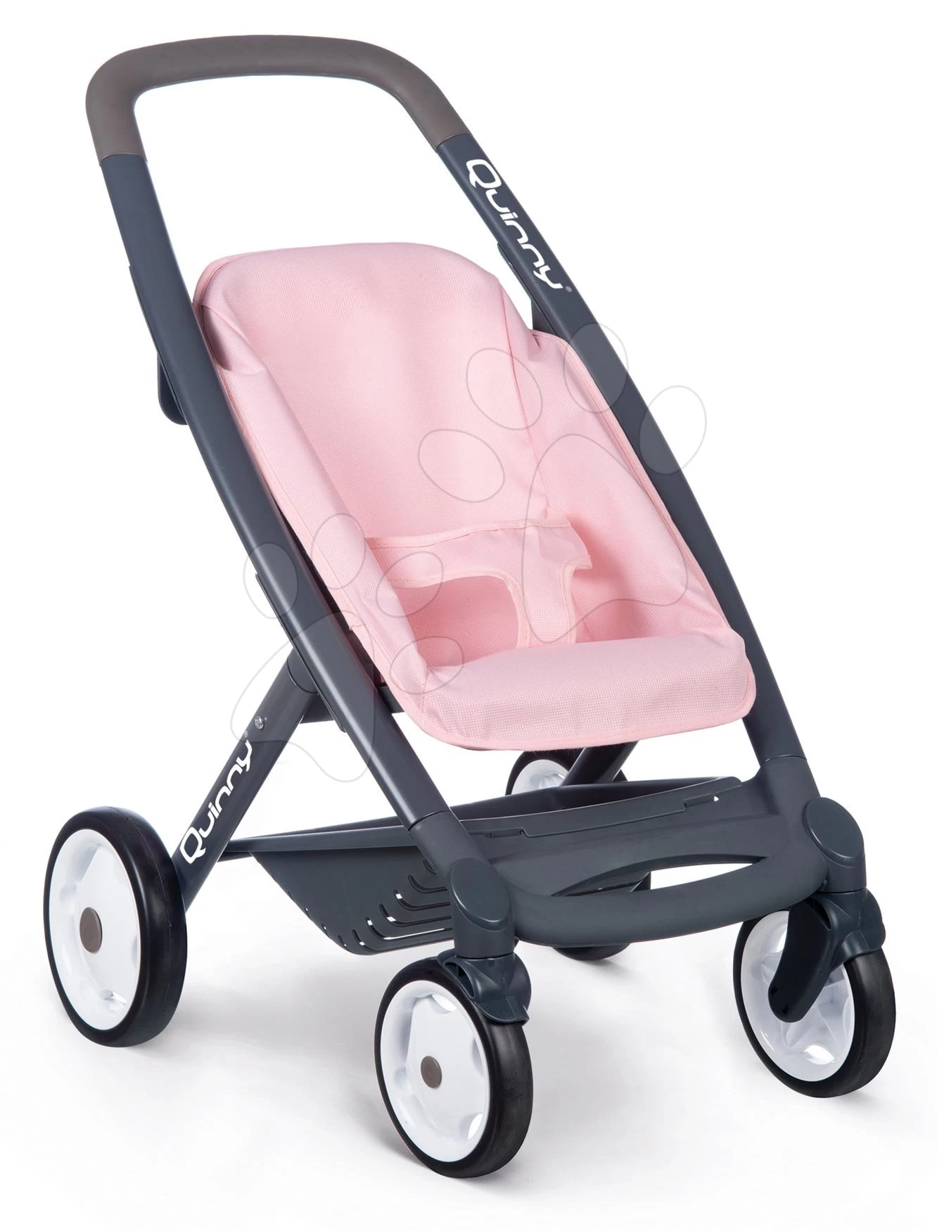 Set Kinderwagen Dreierkombination Powder Pink 3in1 Maxi Cosi&Quinny Smoby Mit Esszimmerstuhl, Schaukel Und Autositz 2 Set Kinderwagen Dreierkombination Powder Pink 3in1 Maxi Cosi&Quinny Smoby Mit Esszimmerstuhl, Schaukel Und Autositz – Bild 2