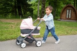 Puppenwagen Dreierkombination Powder Pink 3in1 Maxi Cosi & Quinny Smoby Tiefe Und Sportliche Und Tragbare Krippe Für 42 Cm Große Puppe -Smoby 253117 t smoby kocik