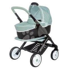 Kinderwagen Maxi Cosi 3in1 Pushchair+Pram Sage Smoby Tiefes/sportliches/tragbares Bett Für 42 Cm Große Puppe Oliv SM253120 -Smoby 253120 a smoby kocik 2