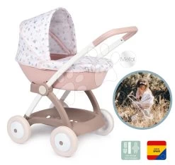 Set Spielhaus Für Die Puppe Large Doll's Play Center Natur D'Amour Baby Nurse Smoby Und Ein Kinderwagen Mit Einer 32 Cm Großen Puppe 220376-1 -Smoby 254118 d smoby kocik 2